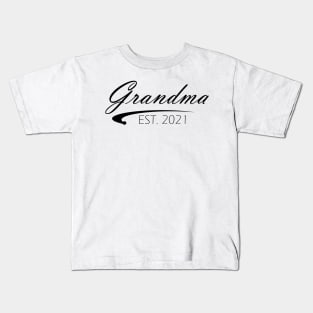 Grandma Est. 2021 Kids T-Shirt